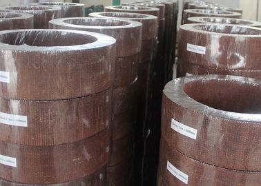 Material de revestimento de travões tecido por atrito / peças de rolos de revestimento de travões de camiões leves
