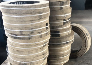 Material de revestimento de travões de rolos tecidos de resina