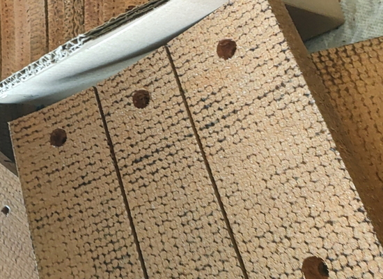Blocos de travagem de poços de petróleo Material Blocos de travagem de poços de petróleo para máquinas de perfuração de poços