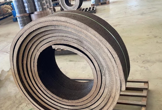 Revestimento laminado de travões tecido Revestimento de travões com revestimento de travões de amianto de latão