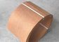 Flexible Woven Brake Lining Material , Brake Lining Parts With Brass