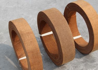 Certificação ISO9001 material trocando o forro de viscosa de vidro da faixa de freio da fibra